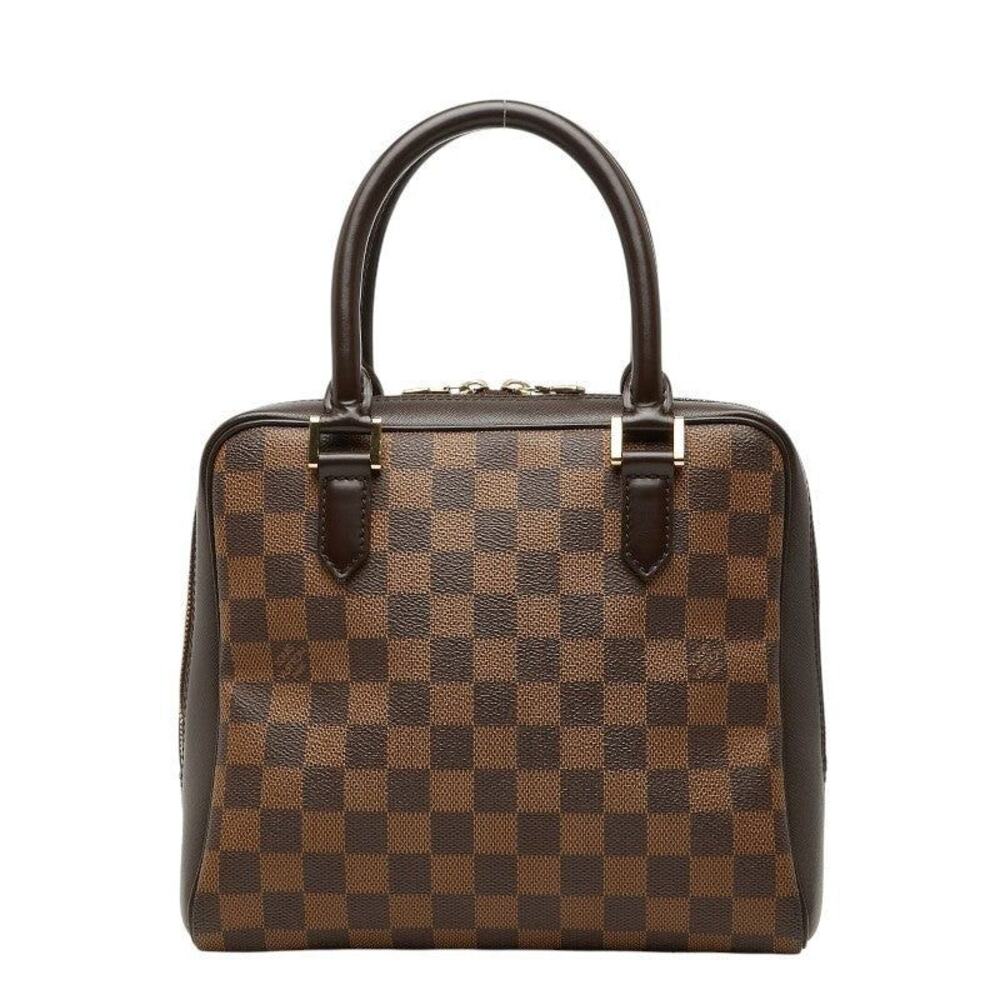 Louis Vuitton Damier Ebene Brera Handbag Brown